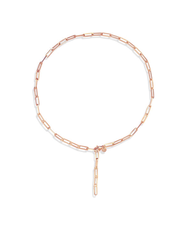 Link Chain Necklace Rose Gold CA Jewellery