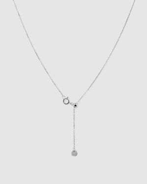 Compass Pendant Necklace - Silver