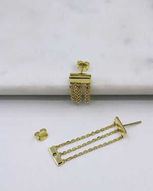 Chandelier Earrings - Gold