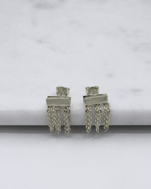 Chandelier Earrings - Silver